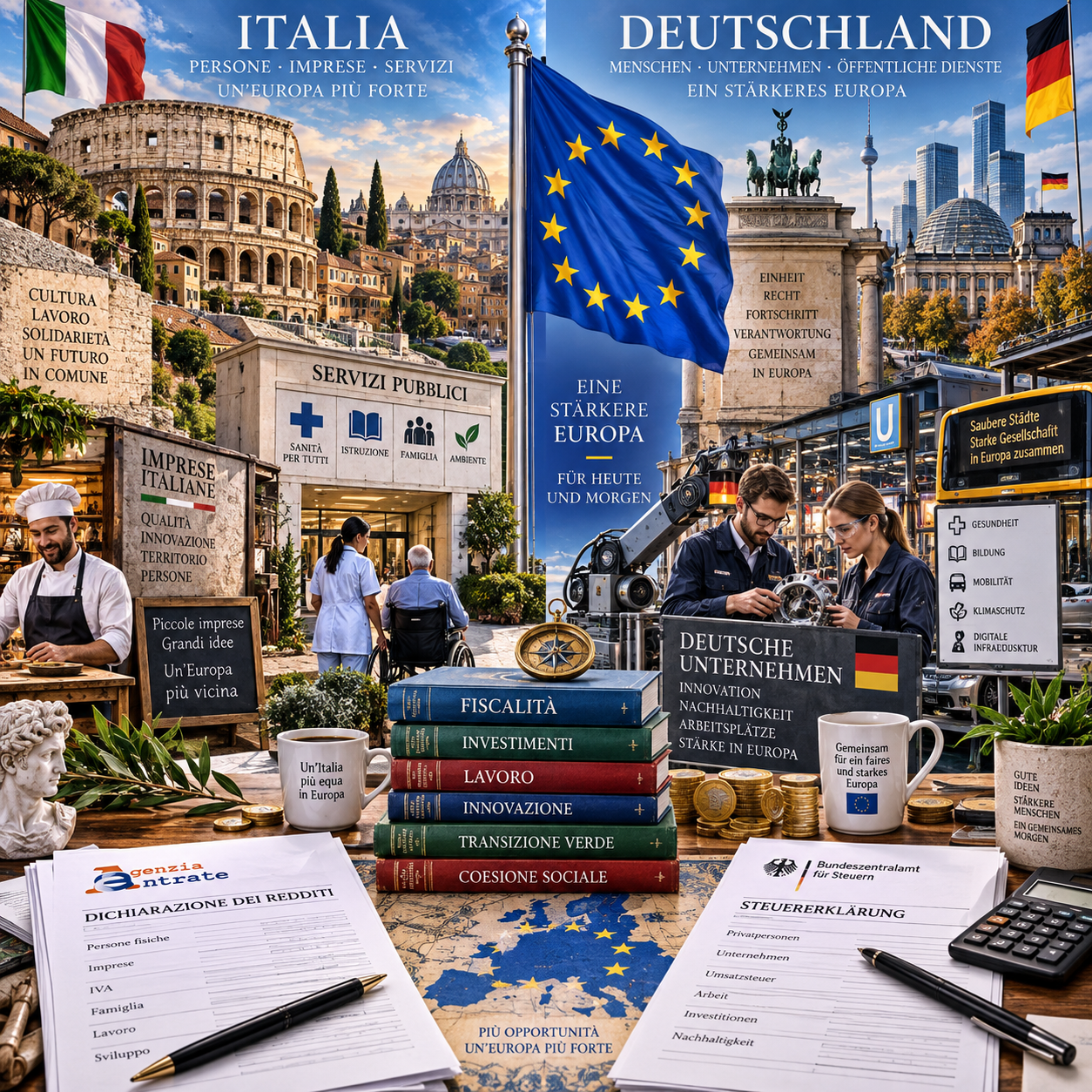Politiche fiscali a confronto: Italia vs Germania